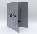 печать бумажных папок BCD